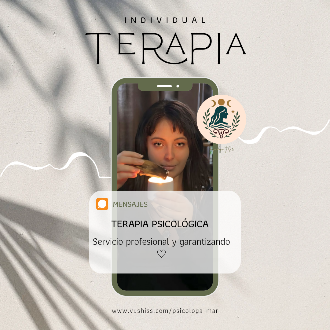 TERAPIA PSICÓLOGICA INDIVIDUAL (Online)