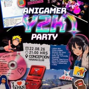 Donación - Asistir a la Anigamerparty Y2K